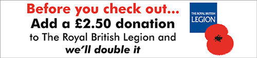UK Remembrance Donation Banner Mobile