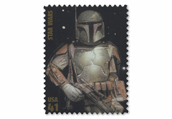 Star Wars Stamp Sheet Boba Fett