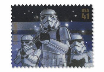 Star Wars Stamp Sheet Stormtroopers