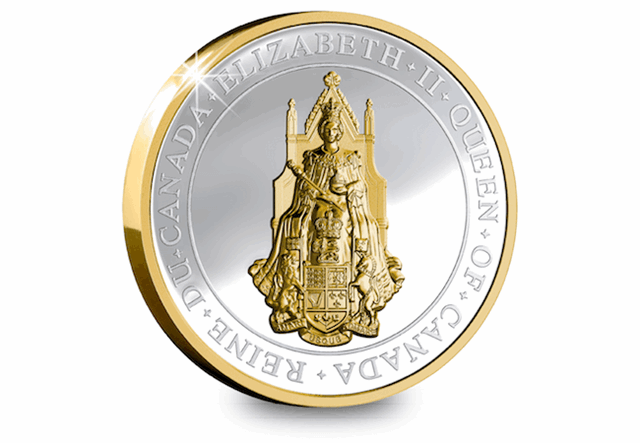 Seal of Canada Coin Reverse