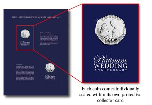 Platinum -Wedding -IOM-Cu Ni -50p -Collection4