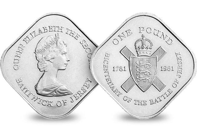 Jersey-1981-Square-One-Pound-Coin-Obverse-Reverse