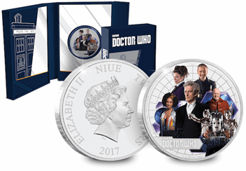 Doctor Who Season 10 Silver Coin