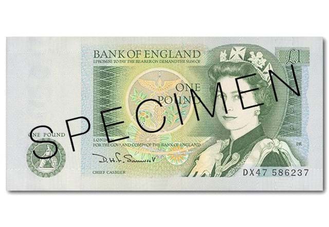 Change-Checker-One-Pound-Bank-Note-DHF-Somerset-Front
