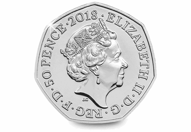 2018 UK Representation of the People Act 50p BU Obverse