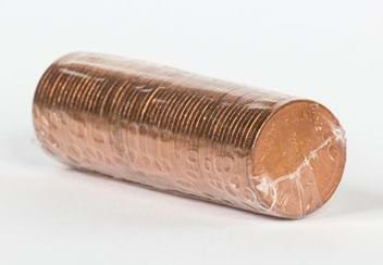 UK 1971 Half Penny Coin Wrap side on
