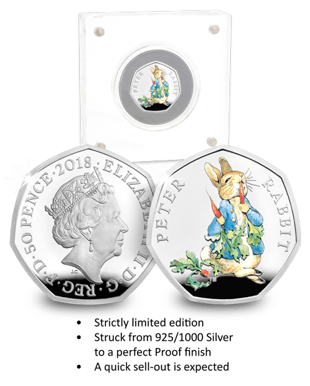 Beatrix Potter 2017 Silver Proof 50P Landing Page 450Px