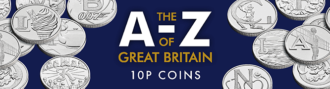 A-Z 10p Coins Mobile Banner