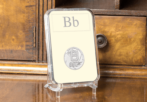 UK 'B' Uncirculated 10p on Desk
