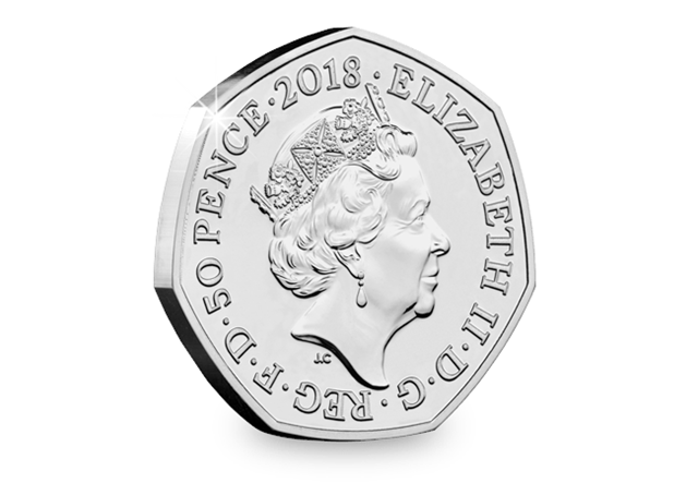 Tailor of Gloucester 50p Obverse