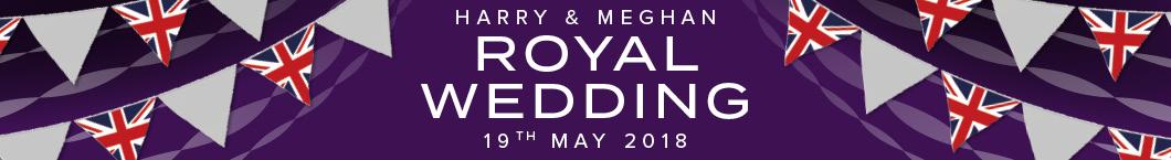 Harry And Meghan Royal Wedding 2018 Banner Desktop