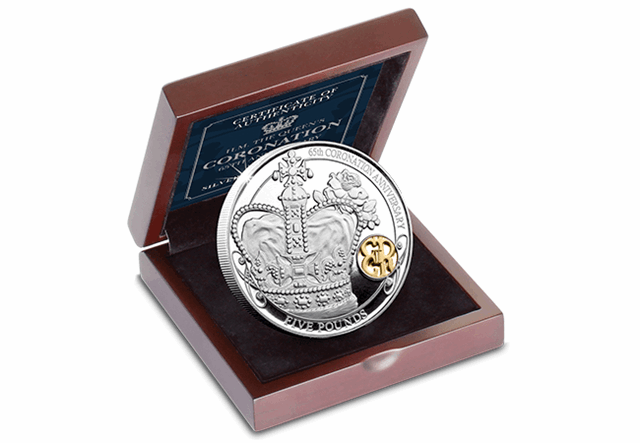 Jersey Gold Plated Silver Display Box