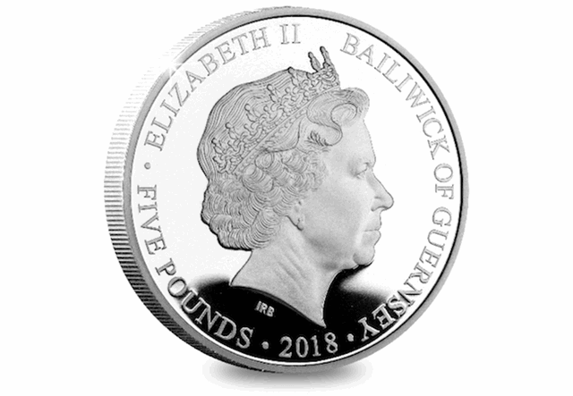 Coronation 65Th British Isles Silver 3 Coin Set Guernsey Obverse