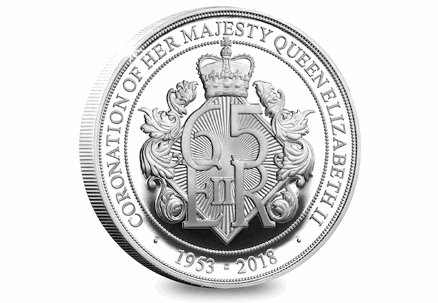 Coronation 65Th British Isles Silver 3 Coin Set Iom Reverse