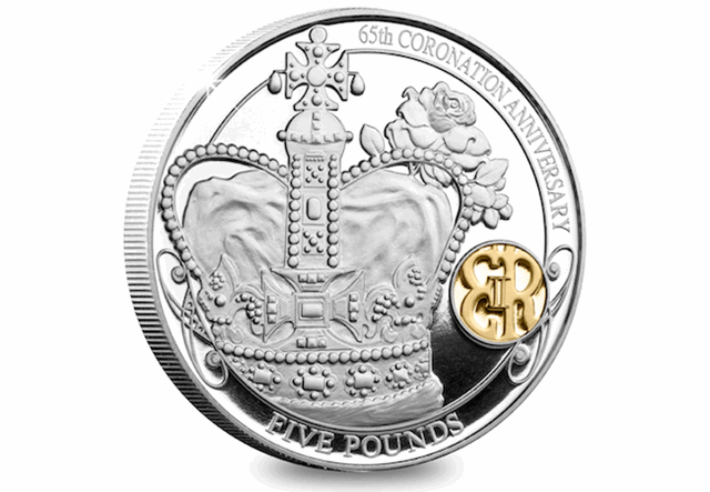 Coronation 65Th British Isles Silver 3 Coin Set Jersey Reverse