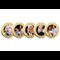 Prince George Fifth Birthday Guernsey Gold Plated Five Coin Set reverse