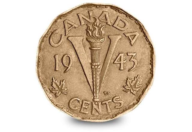 Canada-1943-5-Cents-Coin-Reverse