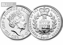 To celebrate the centenery of the House of Windsor, the Royal Mint has issued a new £5 coin. This £5 has been protectively encapsulated and Certified as Superior Brilliant Uncirculated quality.