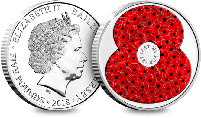 Landing Page Image Rbl 2018 Poppy 5 Cuni Coin Obverse Reverse
