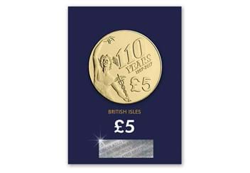 Iom 2018 Isle Of Man Tt Five Pound Coin Reverse In Pack