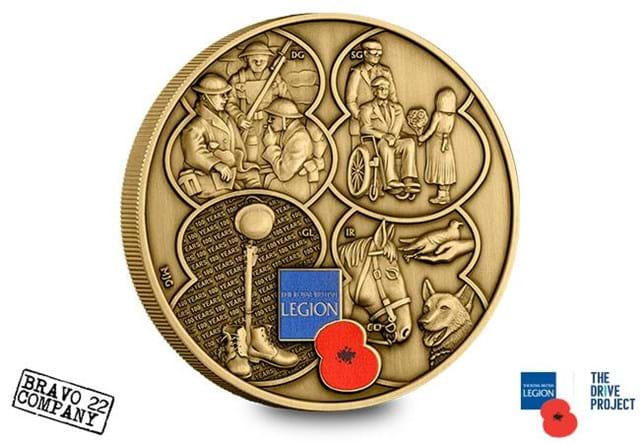 The Royal British Legion Armistice Commemorative Reverse