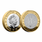 2018 Frankenstein Silver Piedfort 2 Coin Obverse Reverse