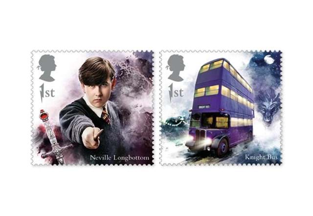  Harry Potter Set of 10 Royal Mail Postage Stamps 2018 : Office  Products