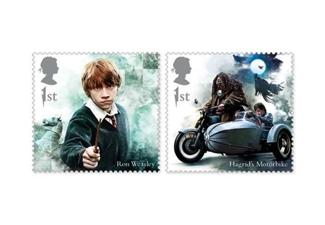 Harry Potter Framed Stamps