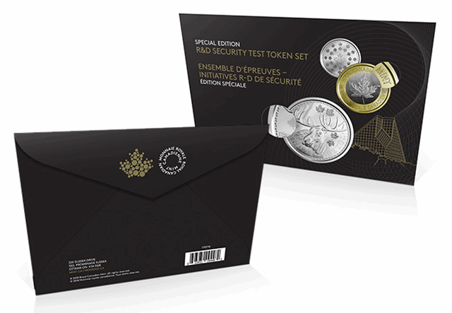 Canada Security Test Token Set Packaging