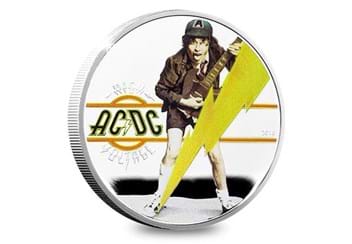 2018 Acdc High Voltage 1 2Oz Silver Proof Coin Reverse