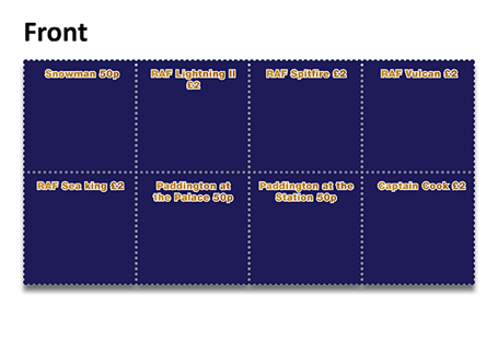 8 x ID cards for the commemorative coins of 2018.