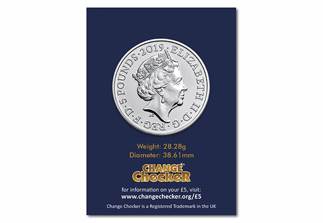 At 2019 Certified Bu Victoria 5 Pound Coin Product Images Pack Back