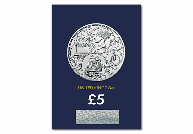 At 2019 Certified Bu Victoria 5 Pound Coin Product Images Pack Front
