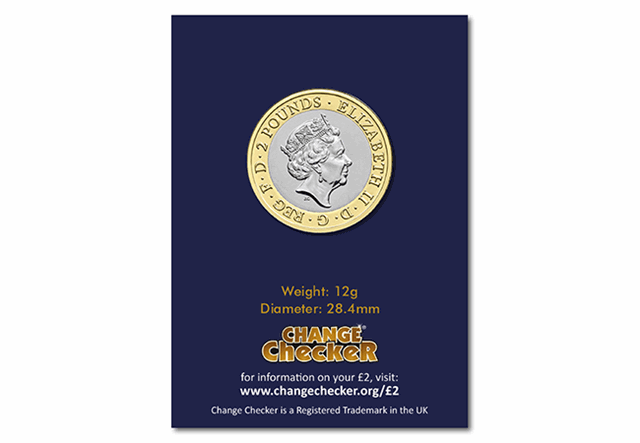 2019 Certified Bu D Day 2 Pound Coin Product Images Pack Back