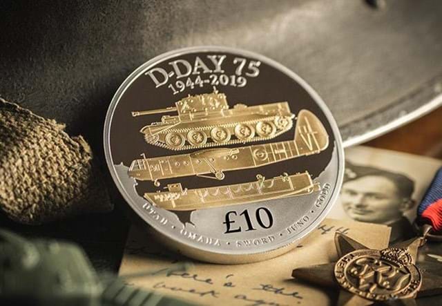 D Day 75Th Guernsey Silver Proof 5Oz Coin Lifestyle
