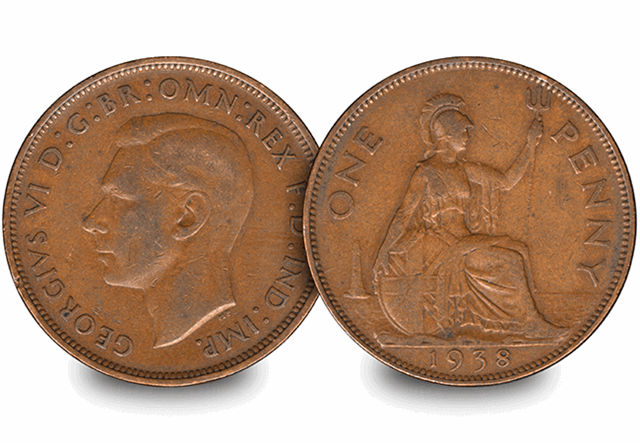 At Monarchs 1p Set 1938 both sides