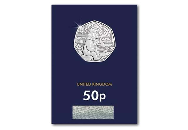 2018 Paddington at the Station 50p Reverse in Change Checker Card