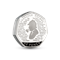 Sherlock Holmes Silver Proof Piedfort 50p Coin Reverse