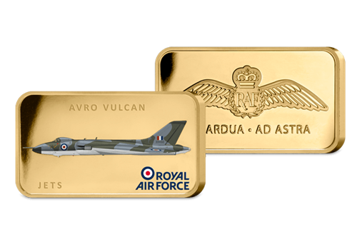 Avro Vulcan Gold-Plated Ingot both sides.png