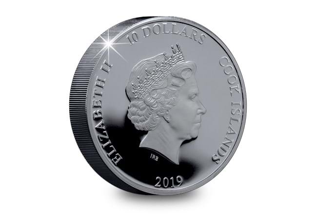 The Razors Edge 2 Oz Proof Silver Coin Cook Islands 2019 $10 ACDC