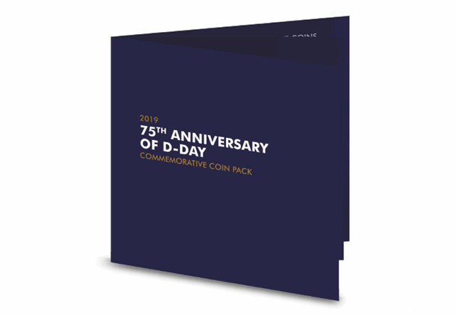 2019 D-Day Allied Nations Coin Pack Front