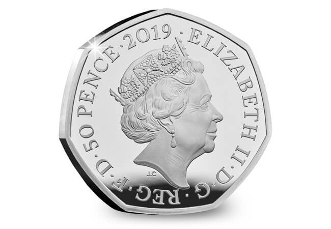 WALLACE GROMIT Caseus Praestans Silver Coin 50 Pence United Kingdom 2019 