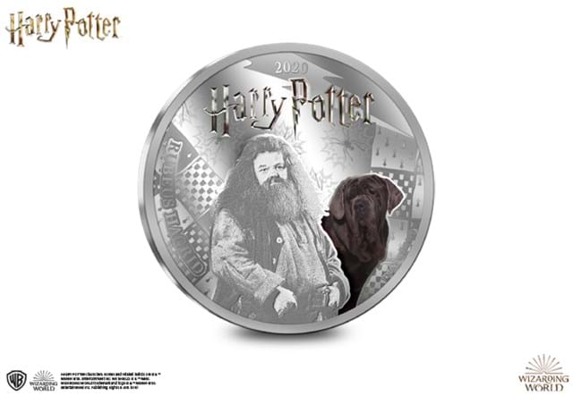 The Official Hagrid Silver-Plated Coin reverse