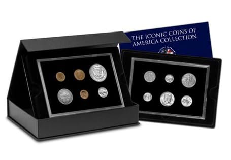 Own a definitive collection of American Coins dating from the release of the first cent in the nineteenth century. Featuring 12 limited edition coins including the famous Morgan Silver Dollar.
