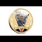 The VE Day 75th Anniversary Gold-Plated Coin reverse