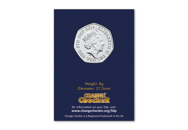 2019 Britannia Coin in Change Checker Packaging Obverse