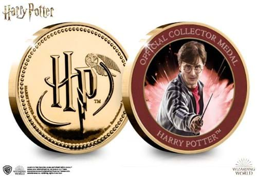 The Official Harry Potter Medal Obverse and Reverse