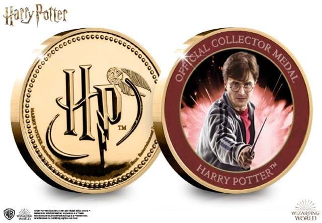 The Official Harry Potter Medal Obverse and Reverse