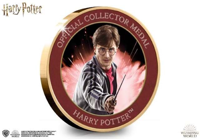 The Official Harry Potter Medal Reverse