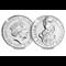 Queen's Beasts White Horse of Hanover BU 5 pound obverse and reverse